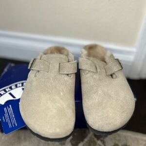 Birkenstock womens Boston VL Shirling size 38